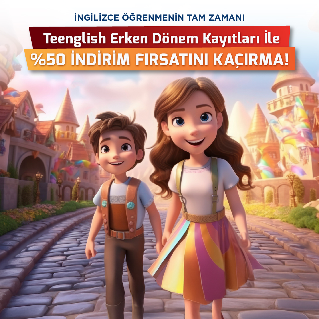 Gaziantep çocuklar için İngilizce kursu