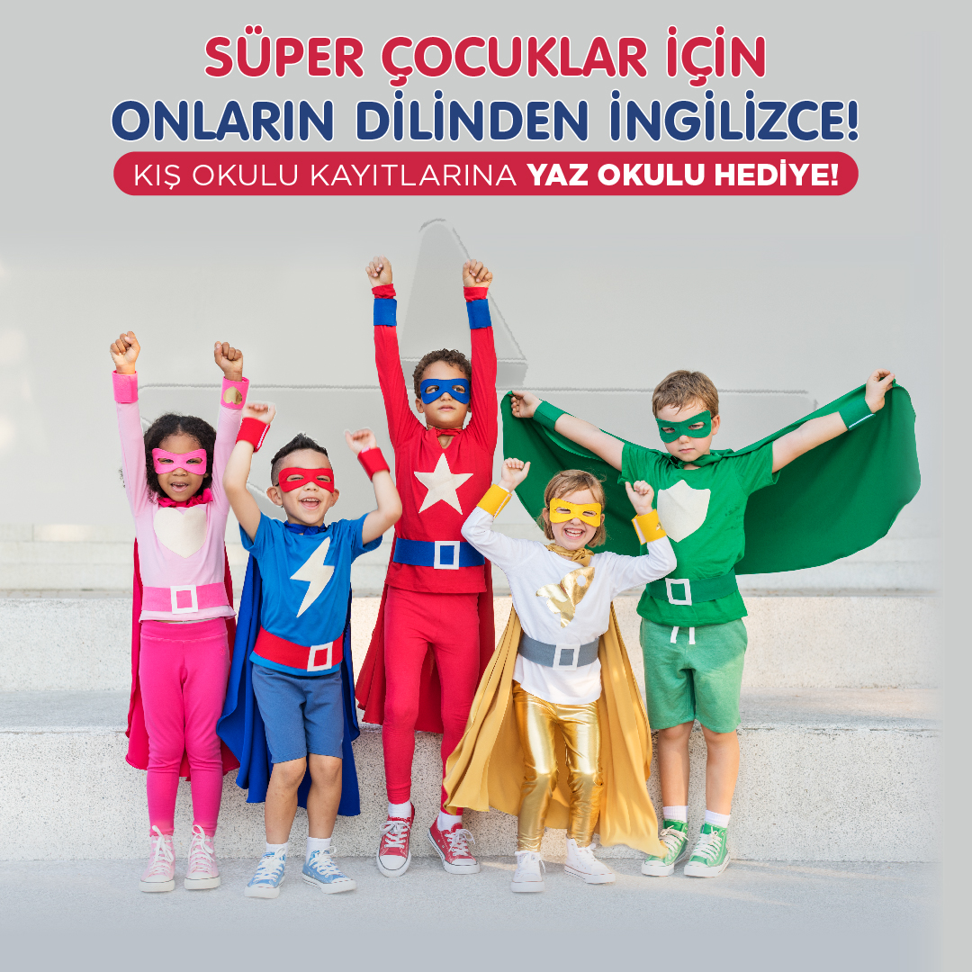 Kavacık çocuklar için İngilizce kursu